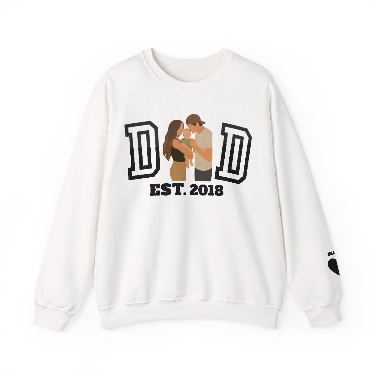 Father and Son/Daughter Sweatshirt - Father's Day Gift