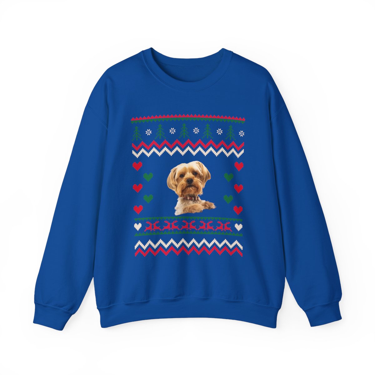 Christmas Sweatshirt with your Favorite Pet