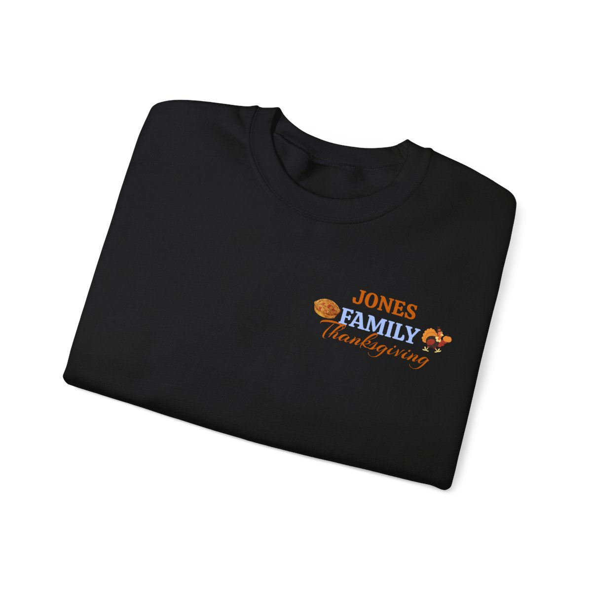 Family Thanksgiving Sweatshirt, Custom Family Name, Family Matching,