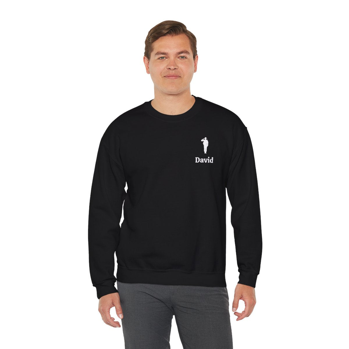 Personalized "Salute to Our Veterans" Sweatshirt