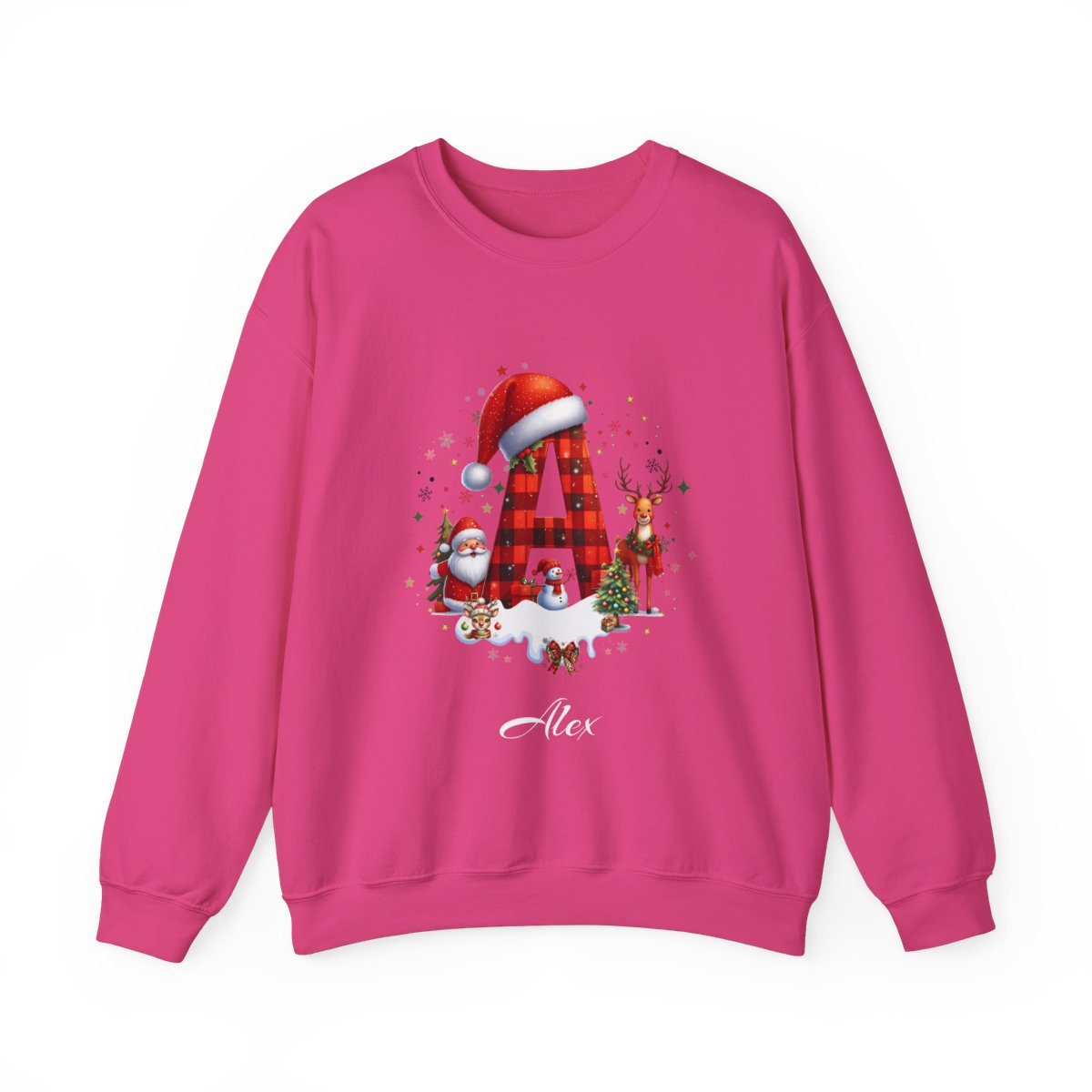 Custom Christmas Sweatshirt, Holiday Sweatshirt, Family matching, Customized Gifts