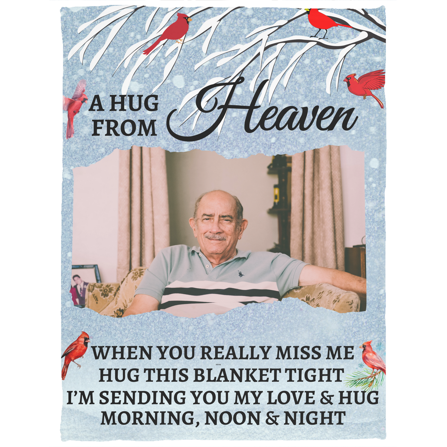 Customized Memorial Blankets