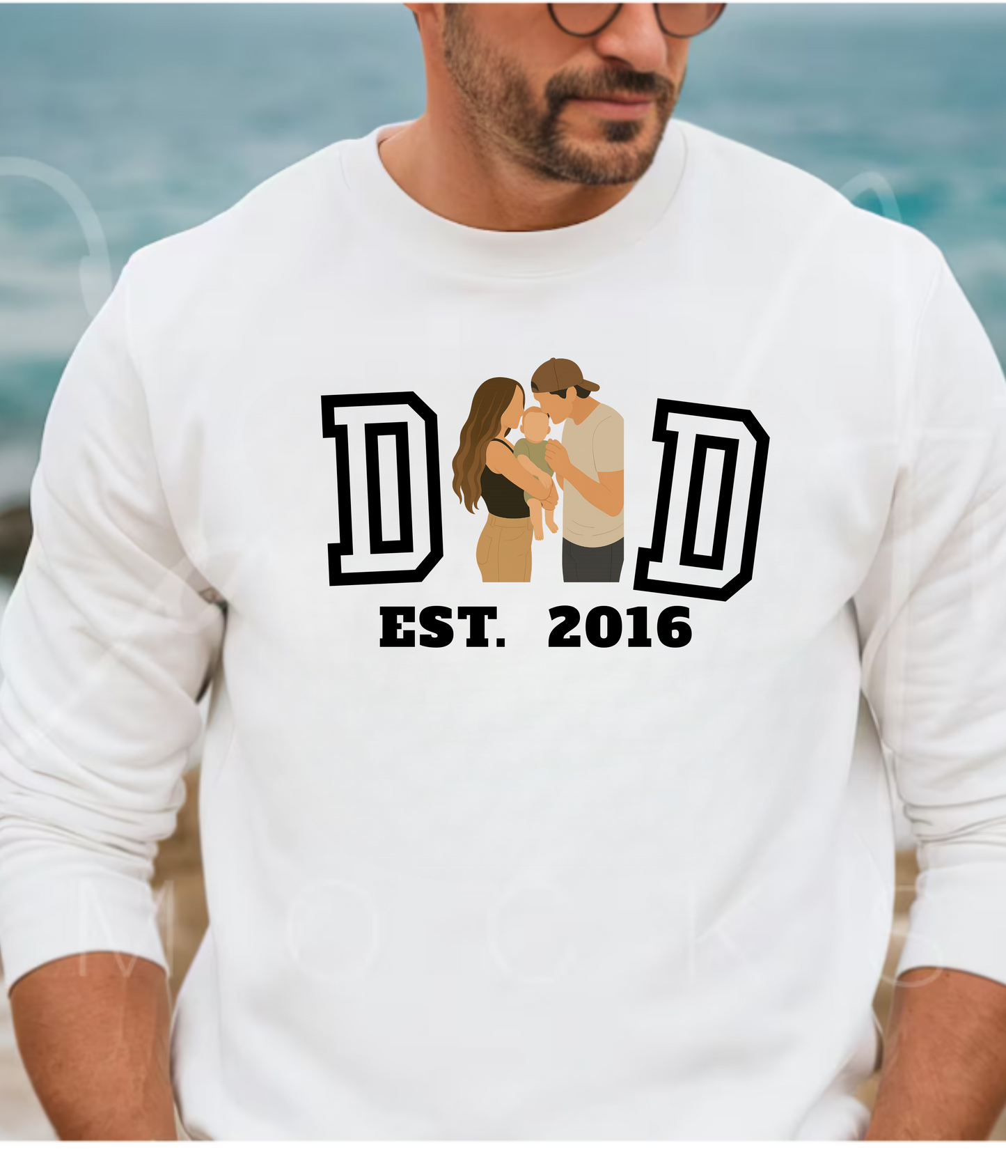 Father and Son/Daughter Sweatshirt - Father's Day Gift