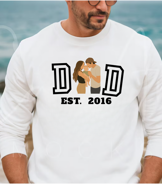 Father and Son/Daughter Sweatshirt - Father's Day Gift