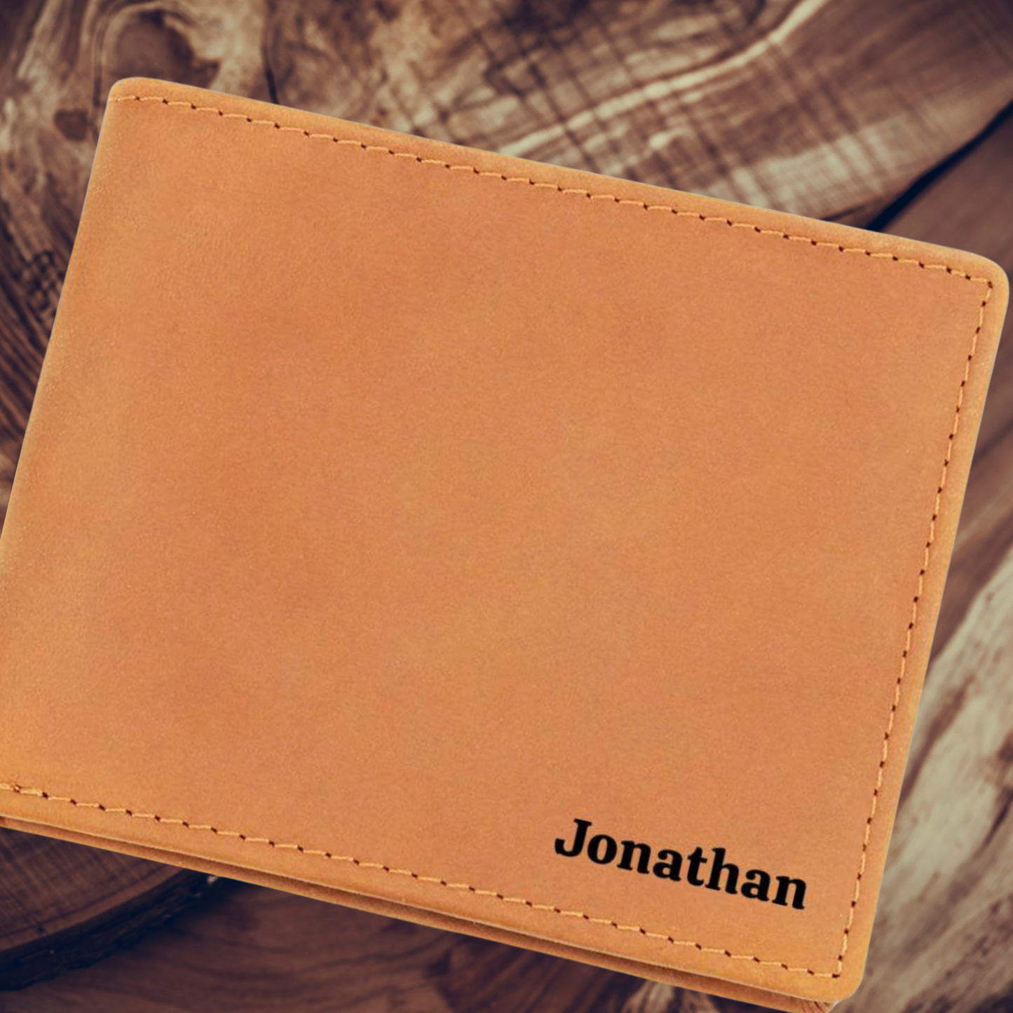 Graphic Leather Wallet