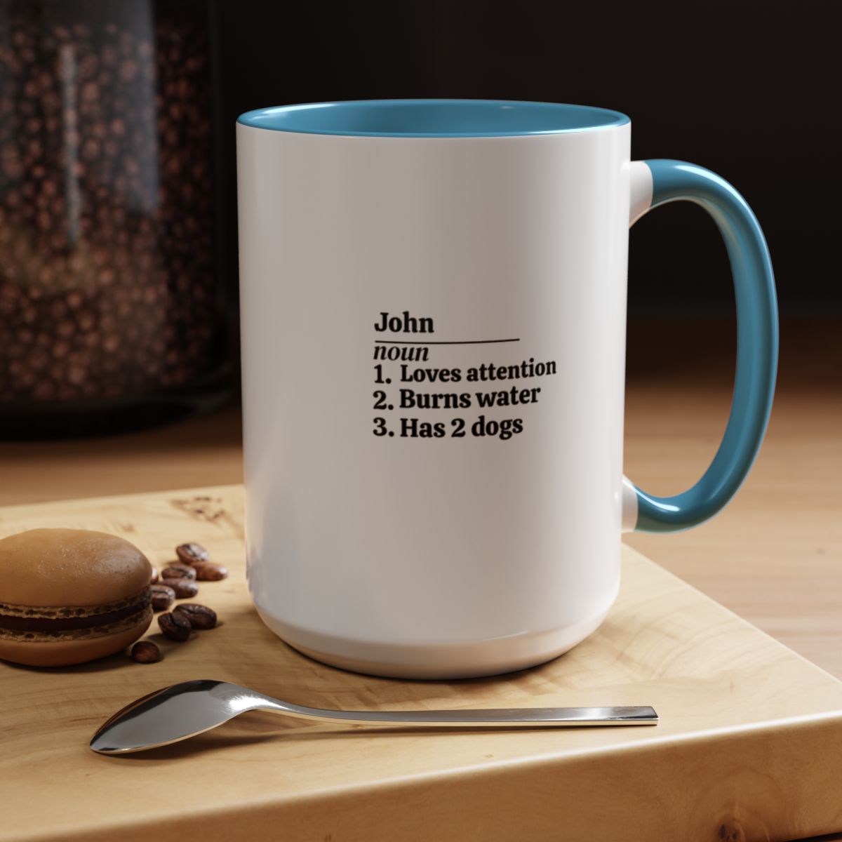 Personalized Name Mug Gift Idea For Husband or Dad (11, 15oz)