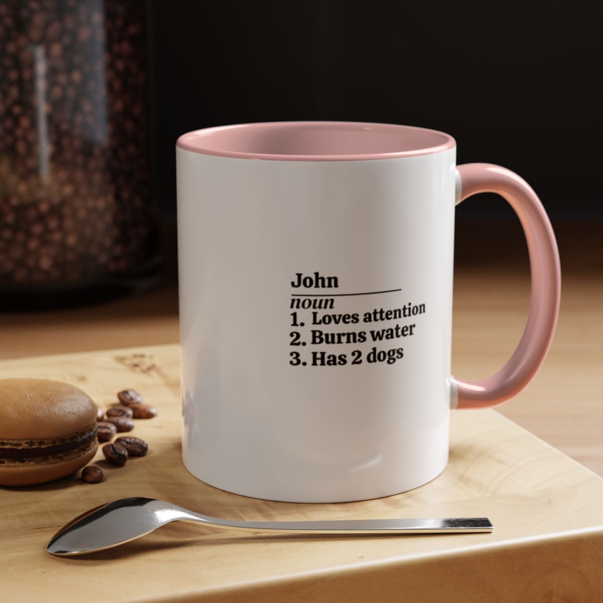 Personalized Name Mug Gift Idea For Husband or Dad (11, 15oz)