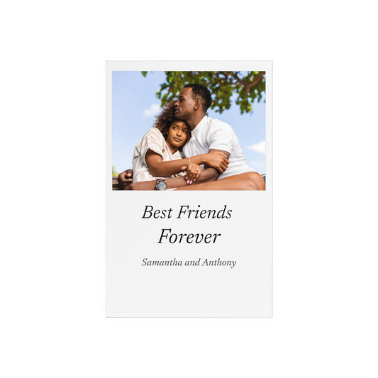 Best Friends Forever Acrylic Sign - 2 sizes