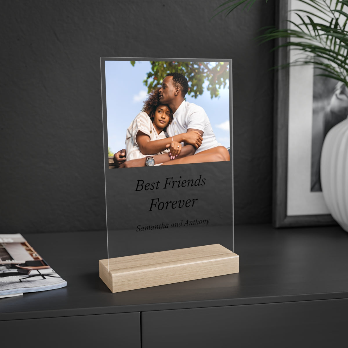 Best Friends Forever Acrylic Sign - 2 sizes