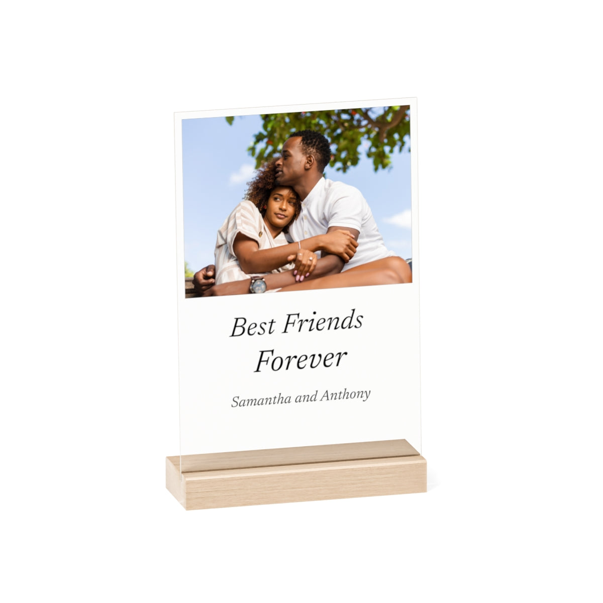 Best Friends Forever Acrylic Sign - 2 sizes