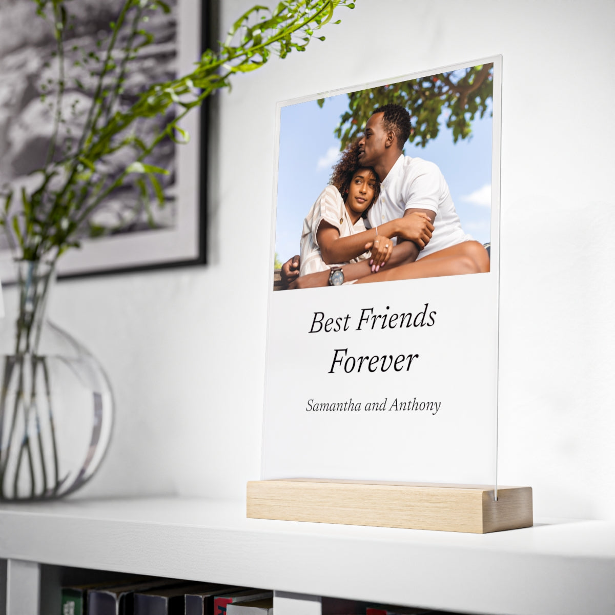 Best Friends Forever Acrylic Sign - 2 sizes