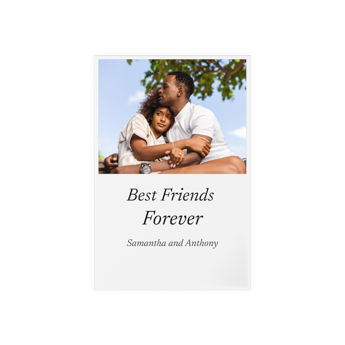 Best Friends Forever Acrylic Sign - 2 sizes