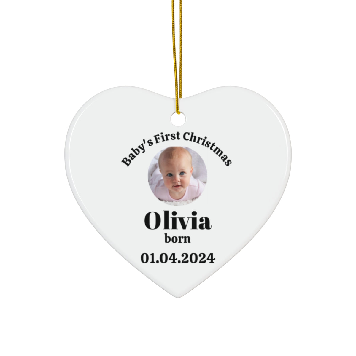 Baby's First Christmas Ornament