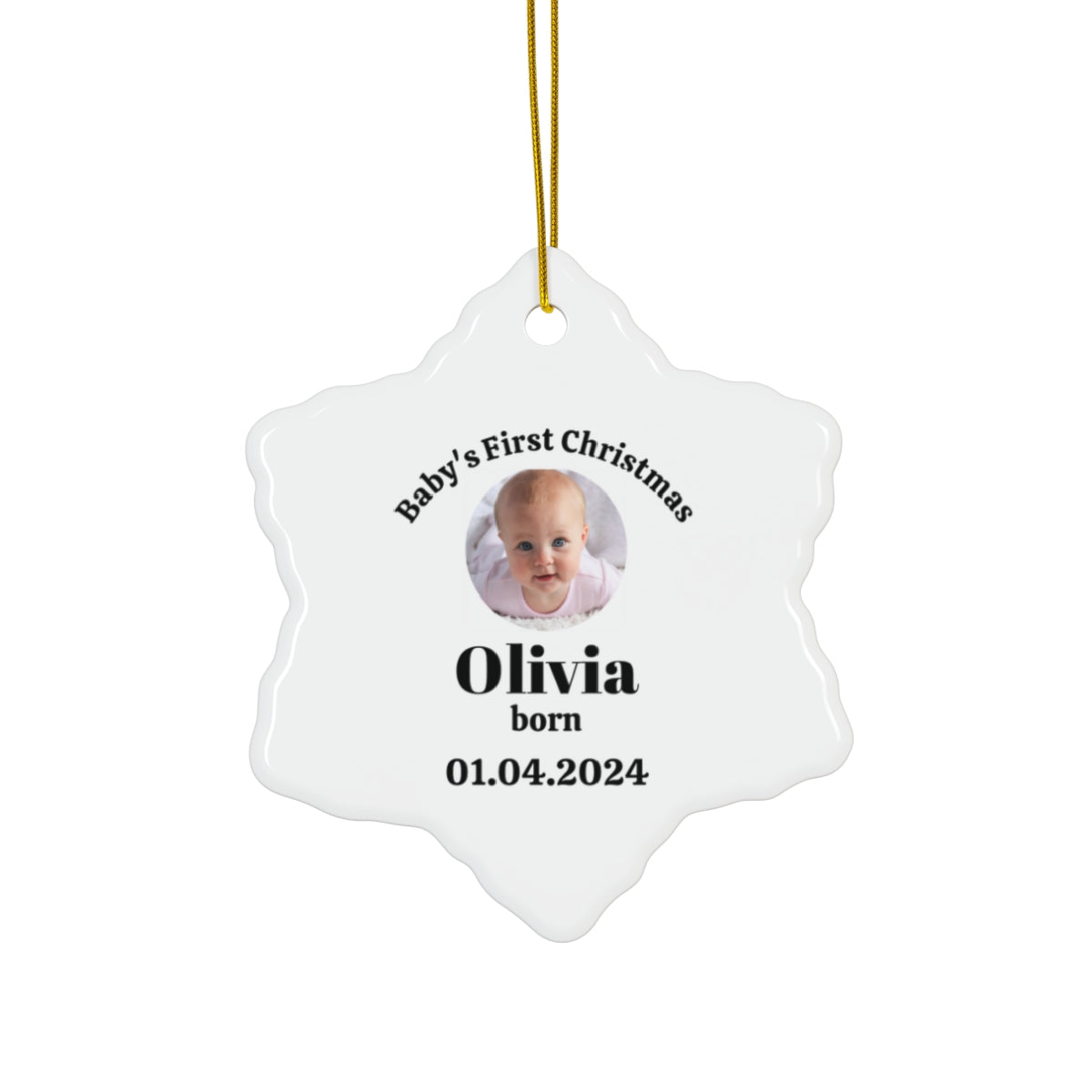 Baby's First Christmas Ornament