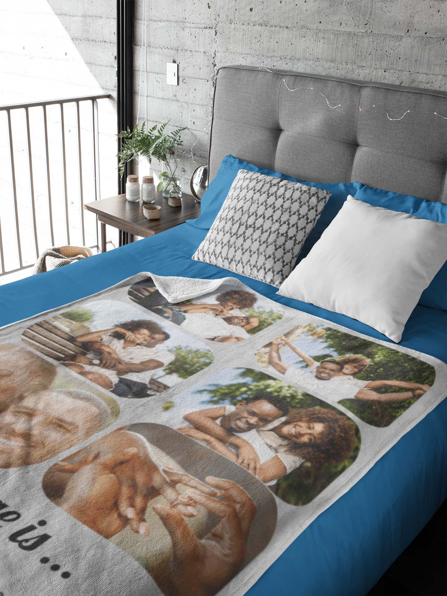 Cozy Memories Custom Photo Fleece Blanket - 60x80