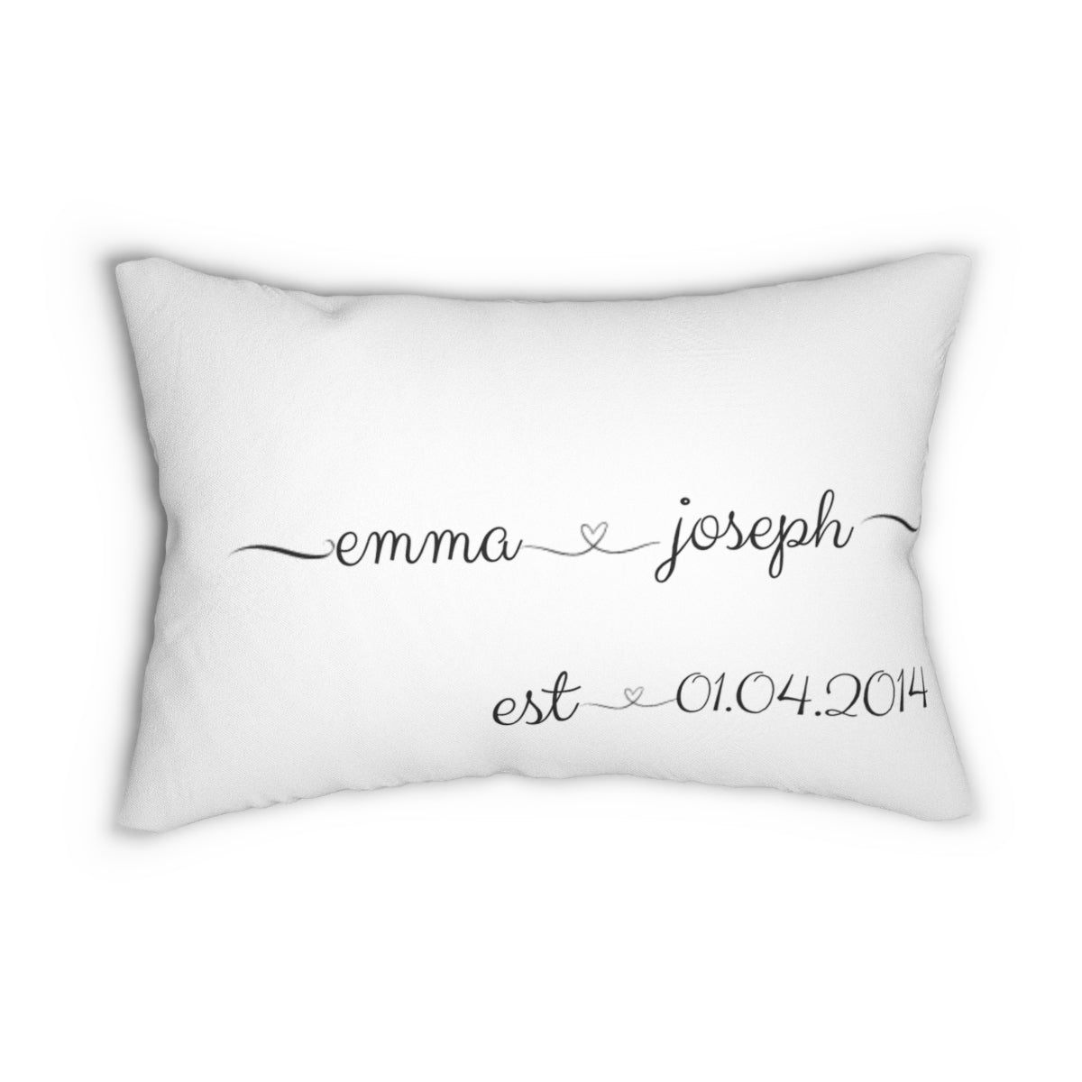 Newlywed Gift - Customized Pillow