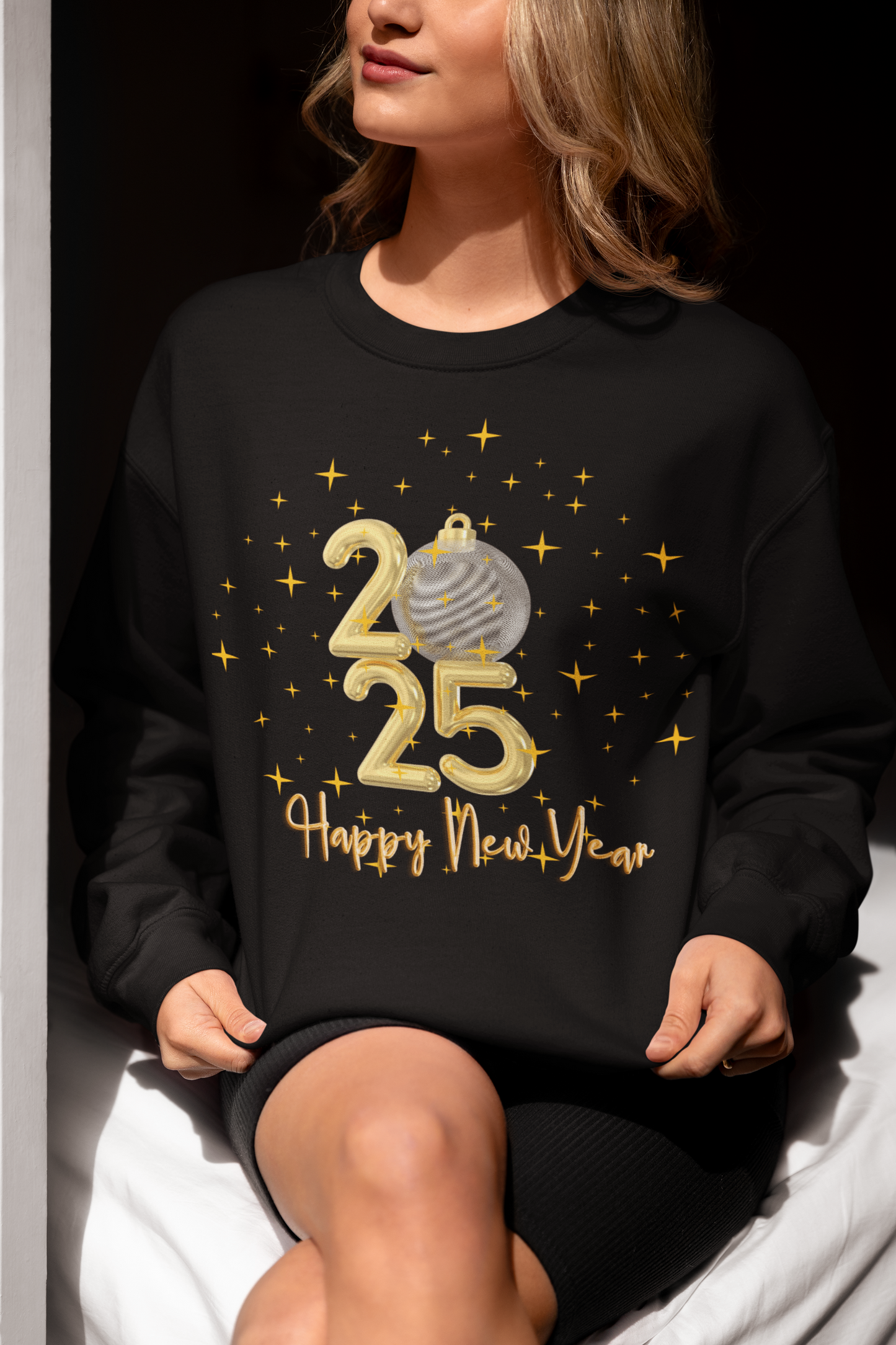 2025 Happy New Year Sweatshirt, New Year Party Sweater