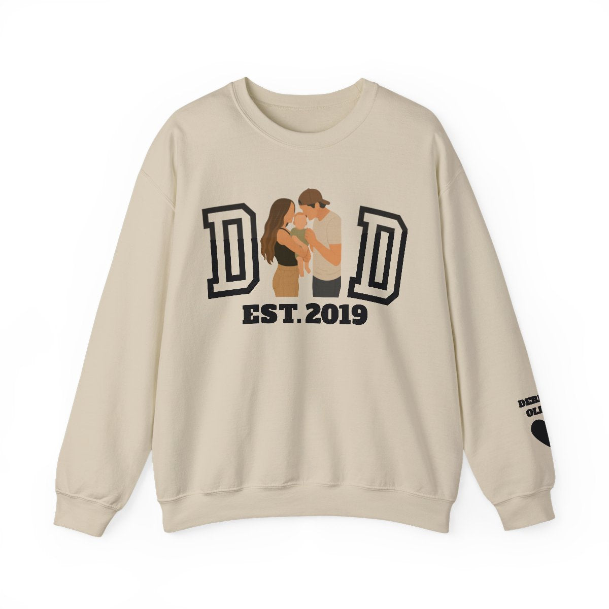 Father and Son/Daughter Sweatshirt - Father's Day Gift