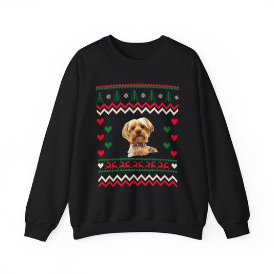 Christmas Sweatshirt with your Favorite Pet