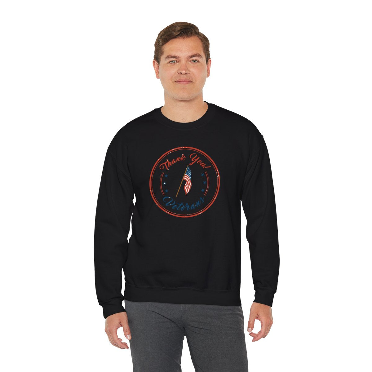 Thank You Veteran Crewneck Sweatshirt