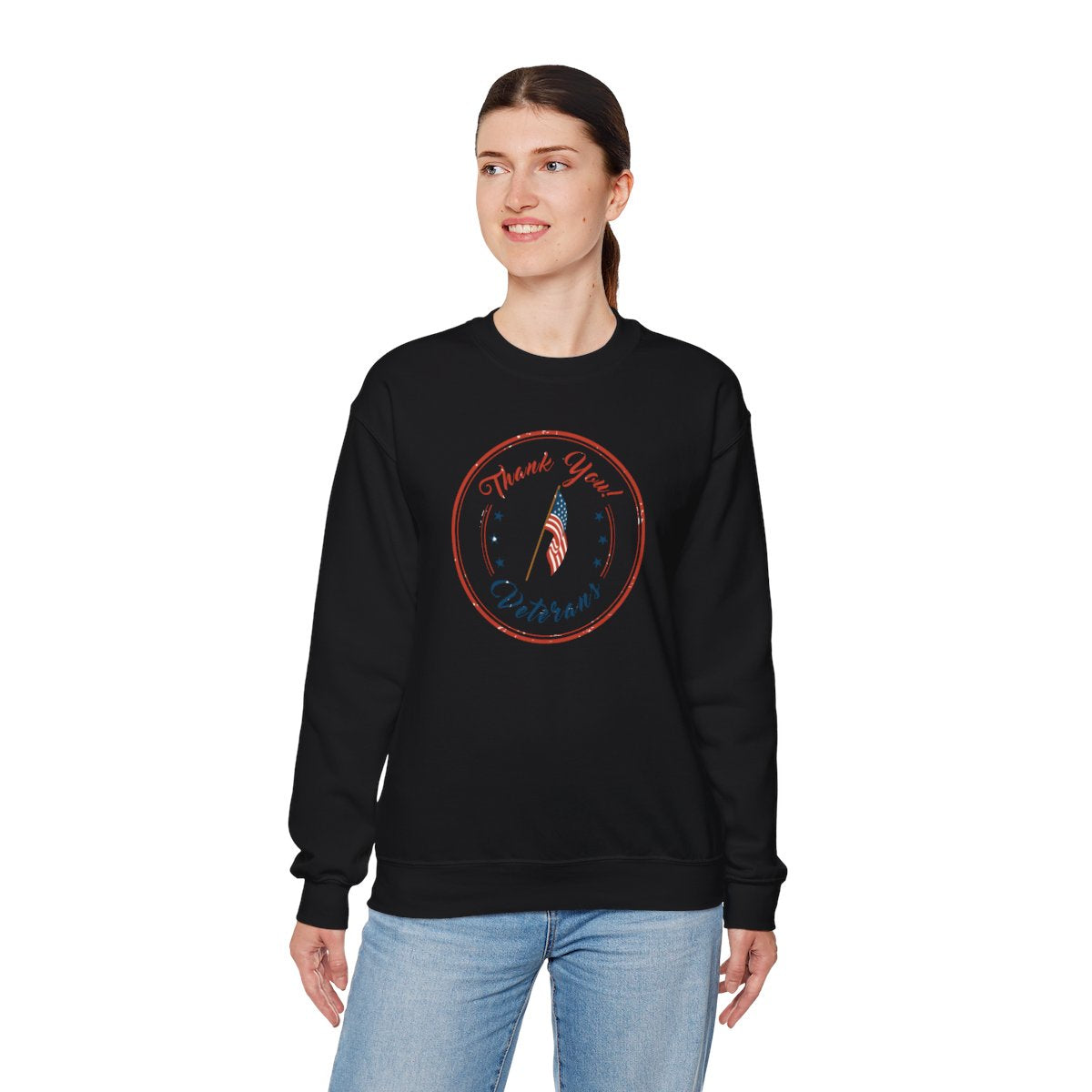 Thank You Veteran Crewneck Sweatshirt