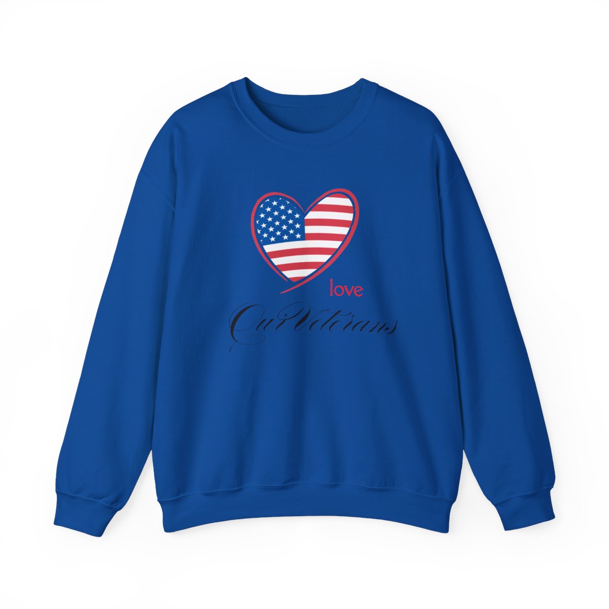 Love Our Veterans Heavy Blend™ Crewneck Sweatshirt