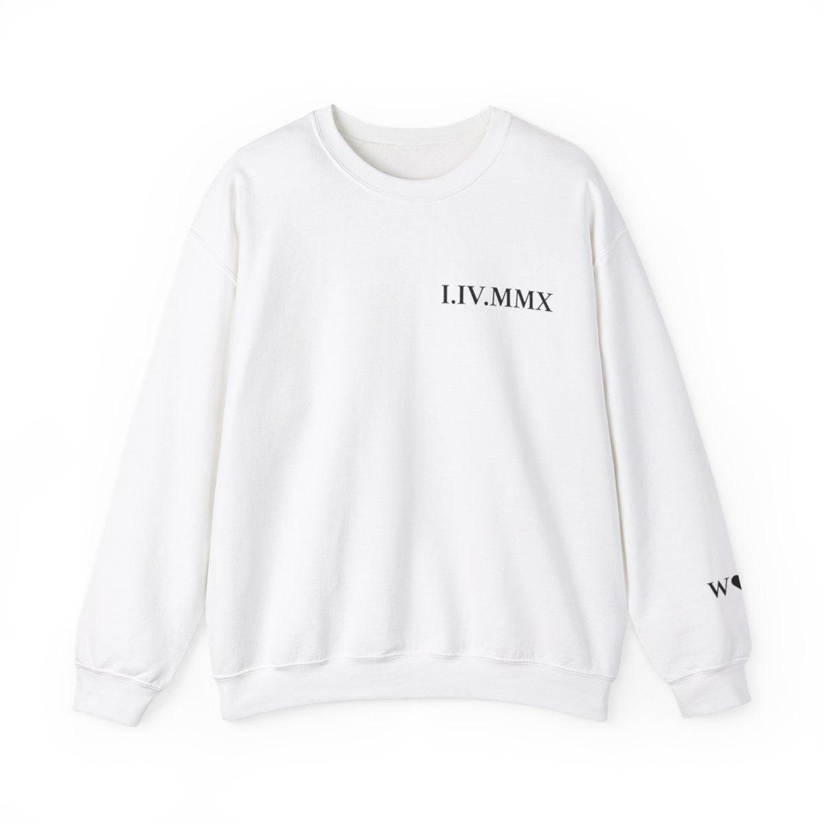 Personalized Roman Numeral Couples Sweatshirts