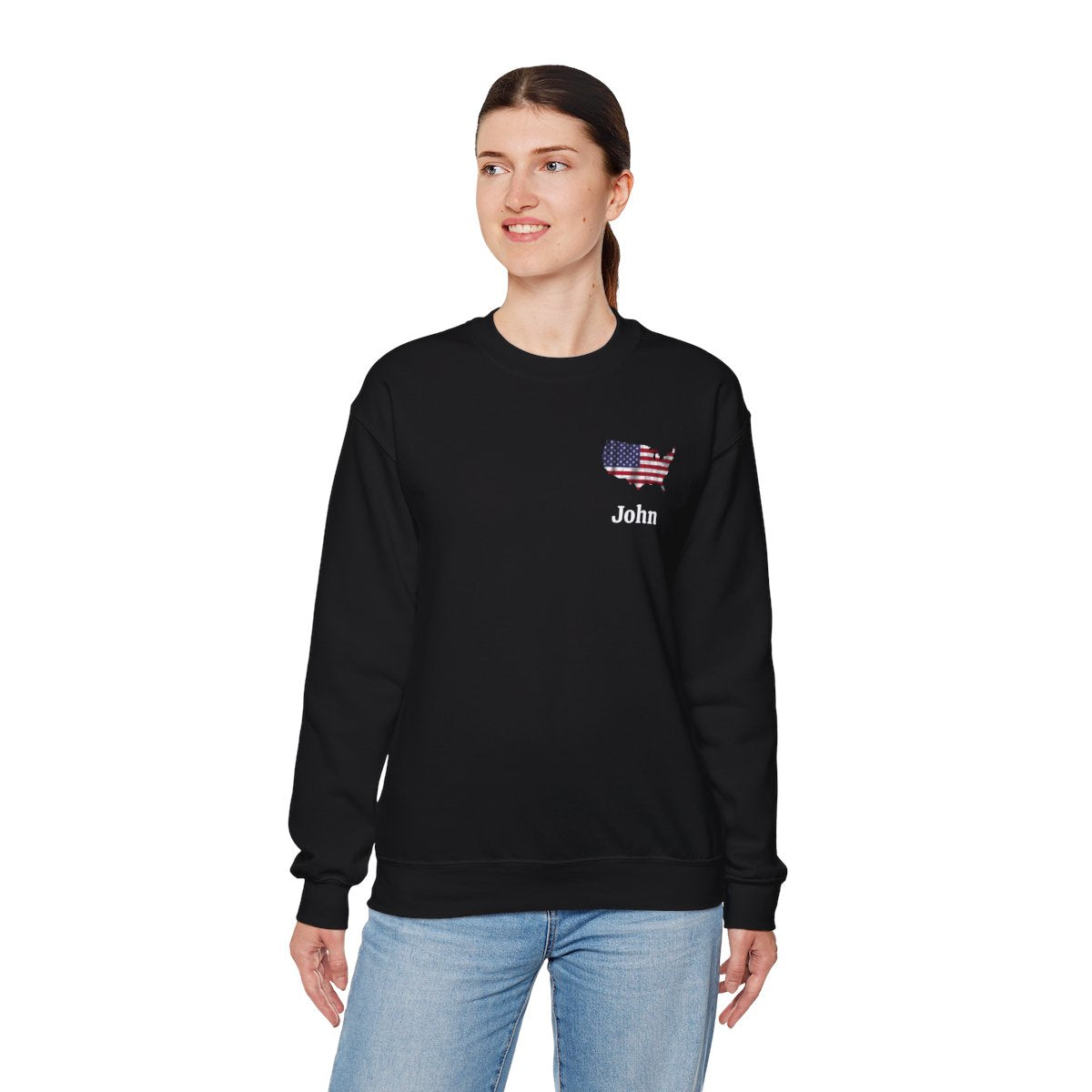 Customized "Proud Grumpy Veteran" Sweatshirt