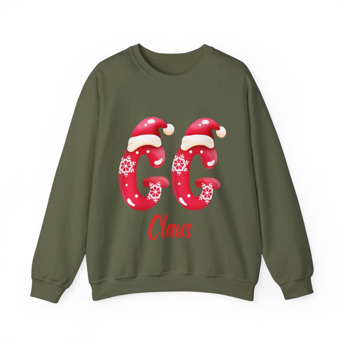 GG Claus Sweatshirt, Christmas GG Claus Sweatshirt, GG Sweater