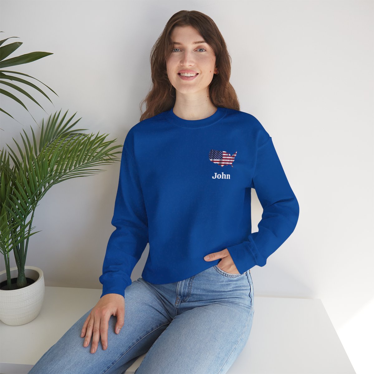 Customized "Proud Grumpy Veteran" Sweatshirt