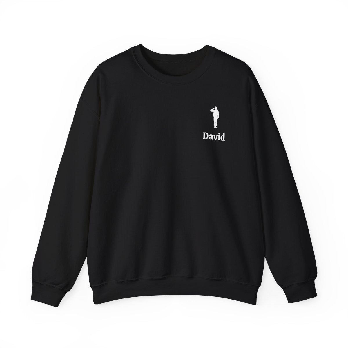 Personalized "Salute to Our Veterans" Sweatshirt