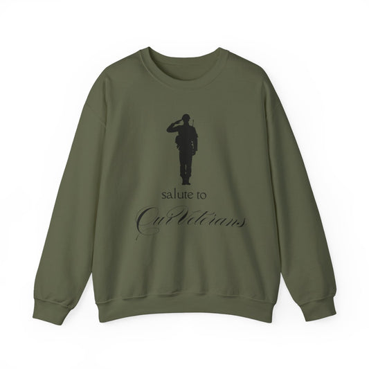 Salute to Our Veterans - Crewneck Sweatshirt