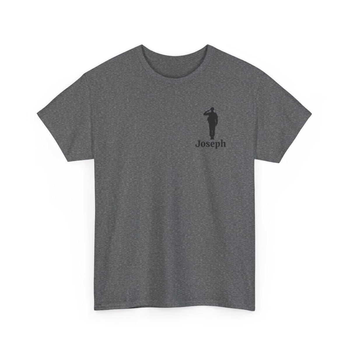 Personalized "Salute to Our Veterans" Cotton Tee