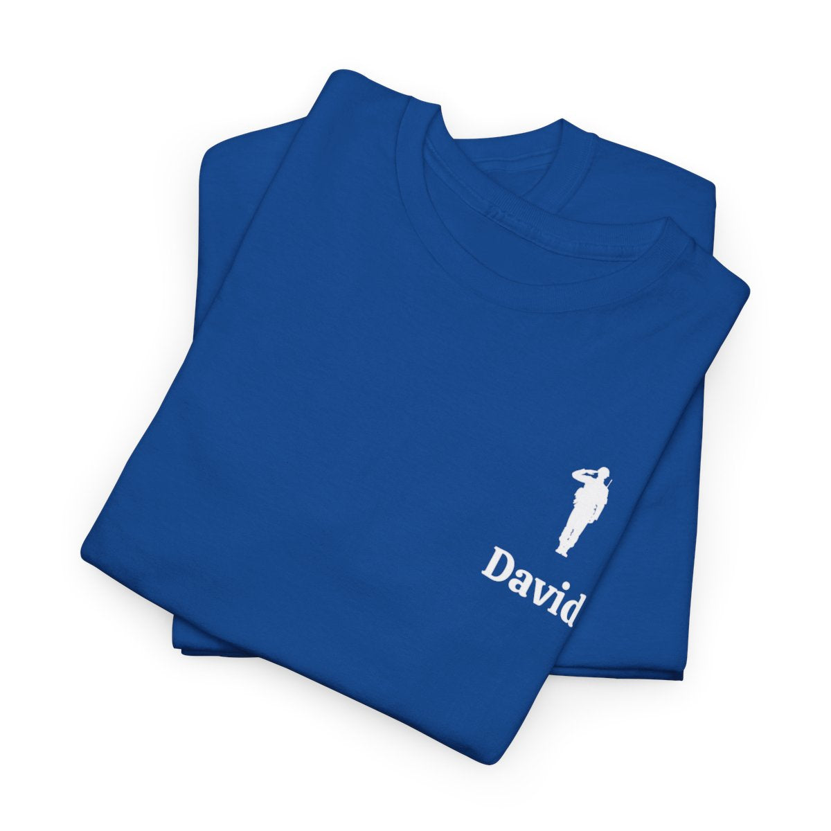 Personalized "Salute to Our Veterans" Cotton Tee v2