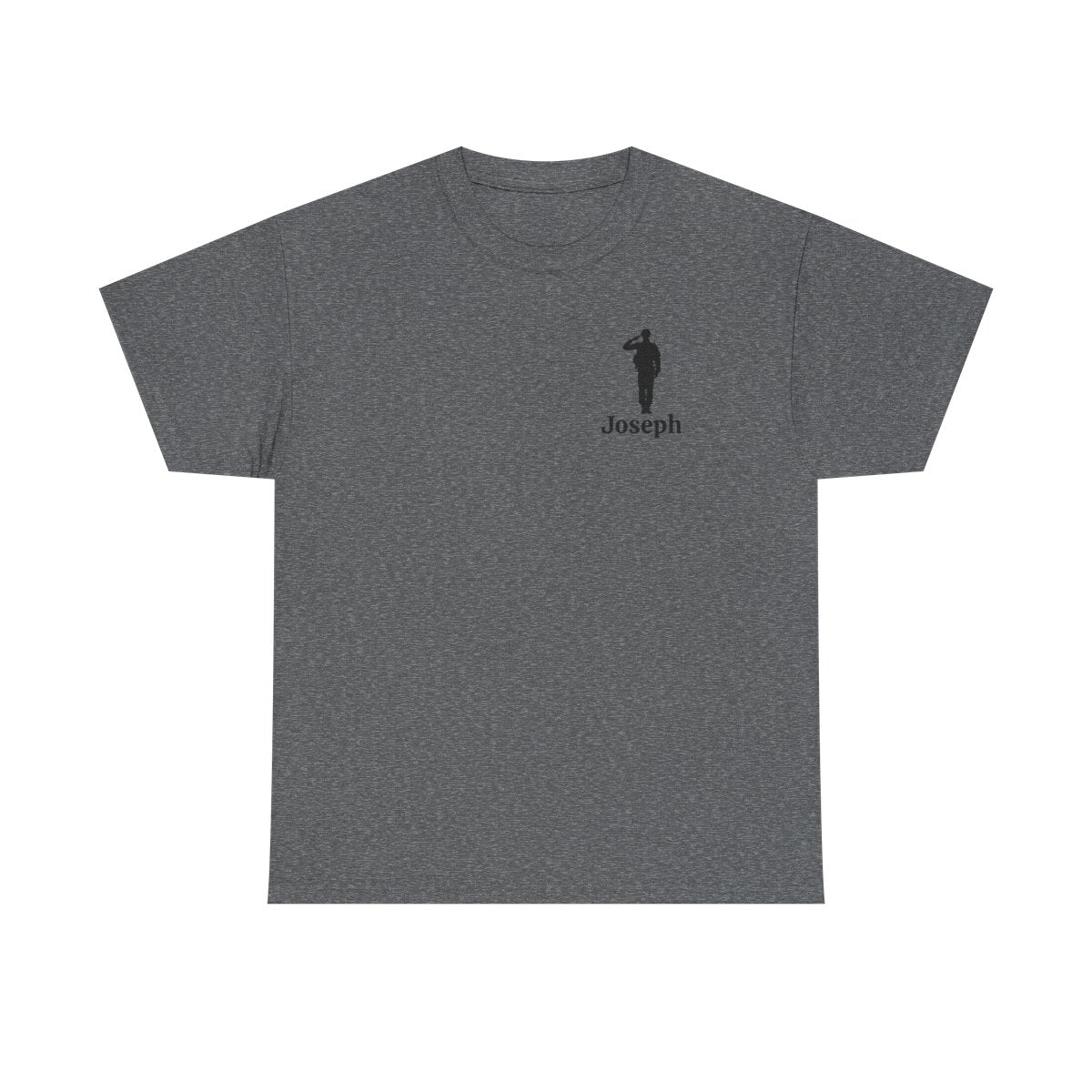 Personalized "Salute to Our Veterans" Cotton Tee