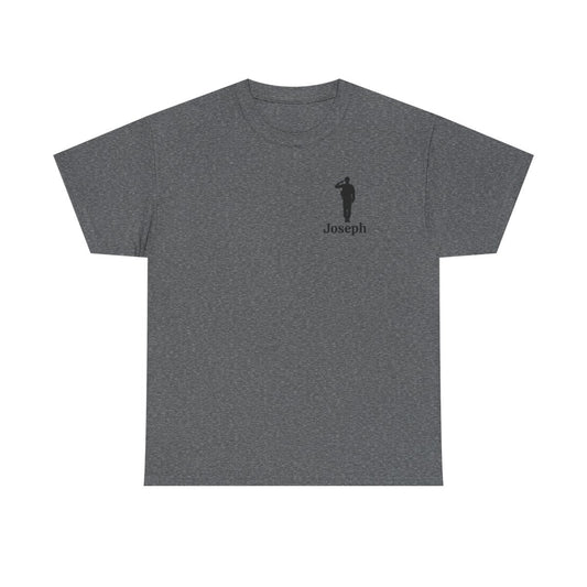 Personalized "Salute to Our Veterans" Cotton Tee