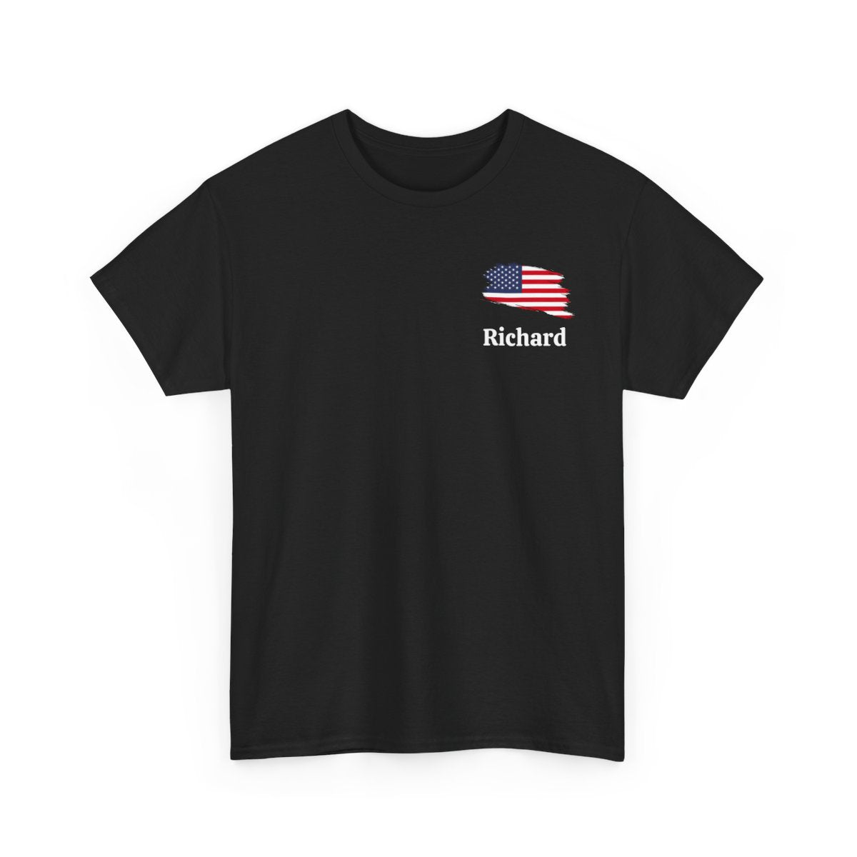Customized "Proud Grumpy Veteran" Cotton Tee