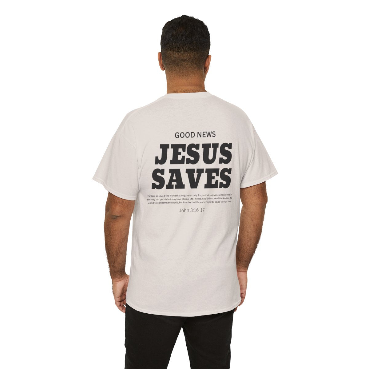 Grace in Every Thread: The Jesus Saves Tee