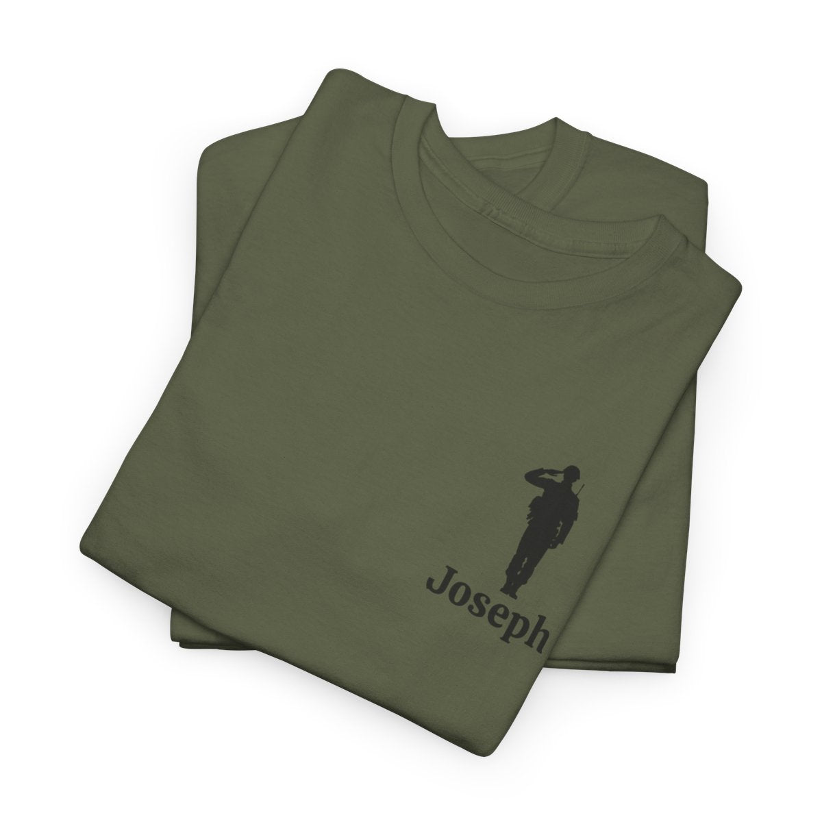 Personalized "Salute to Our Veterans" Cotton Tee