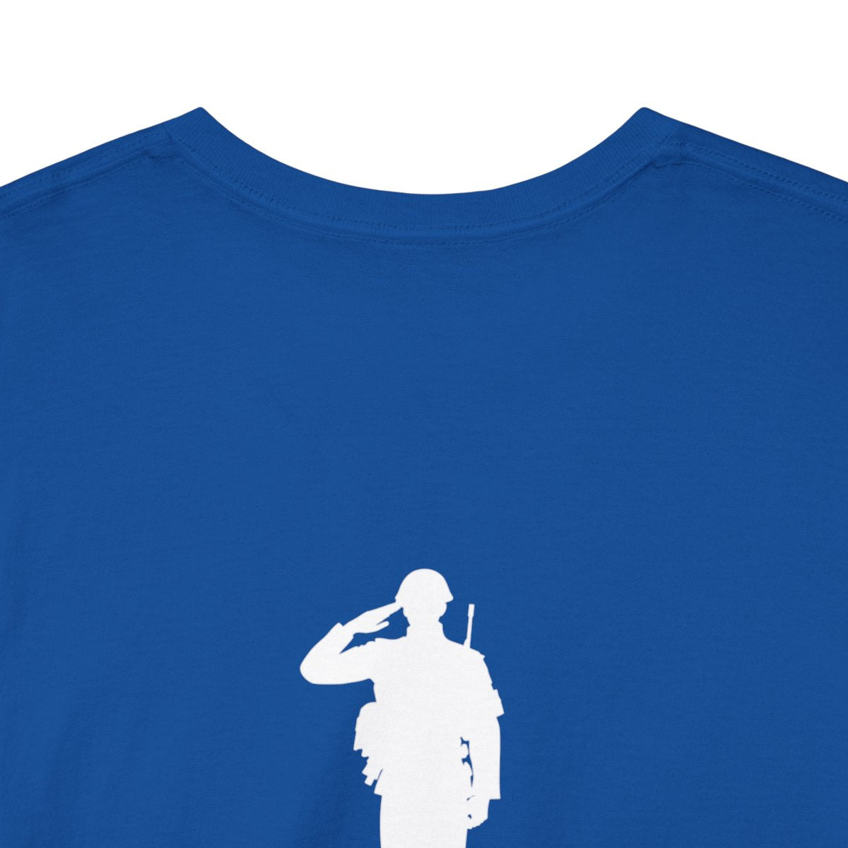 Personalized "Salute to Our Veterans" Cotton Tee v2